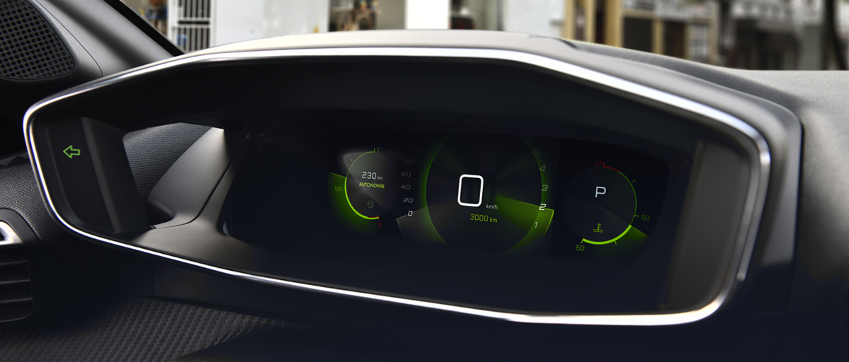 Peugeot 208 Speedometer